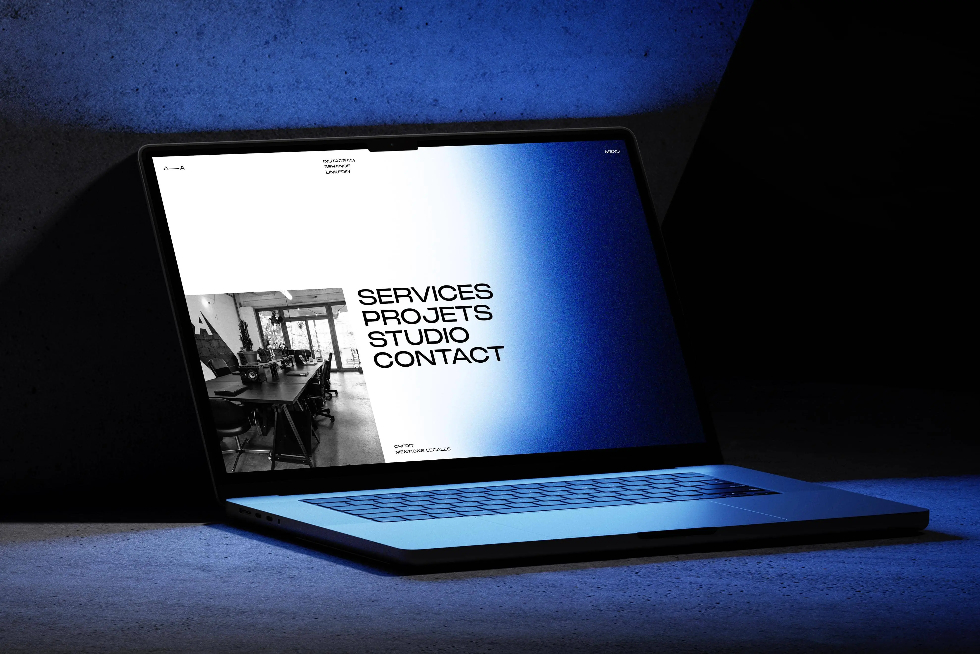 StudioA—A-menu-view